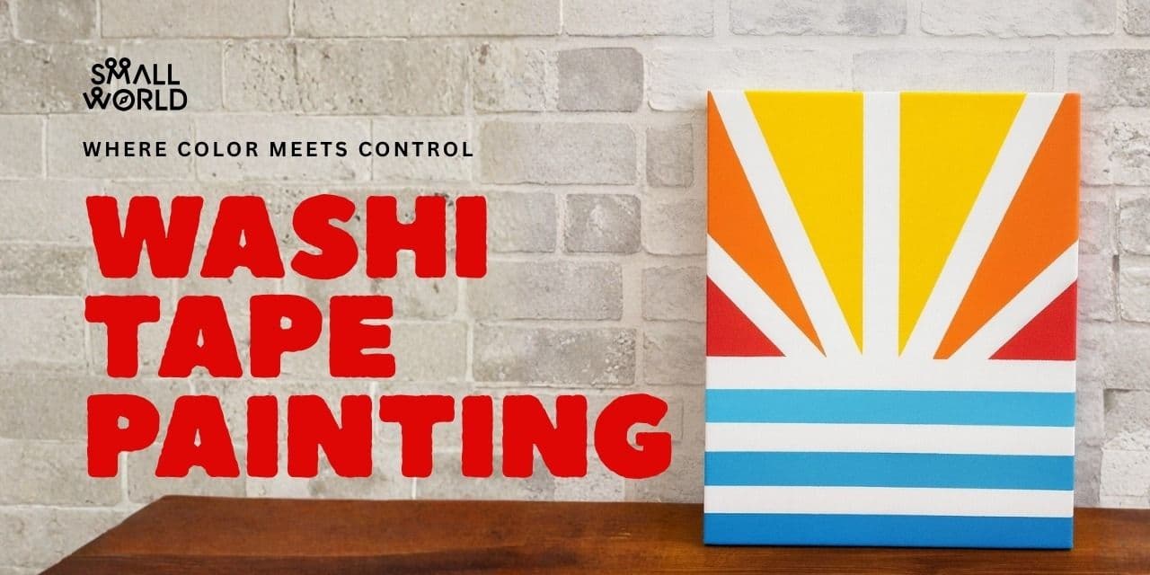 Washi Tape Painting | Slide 1