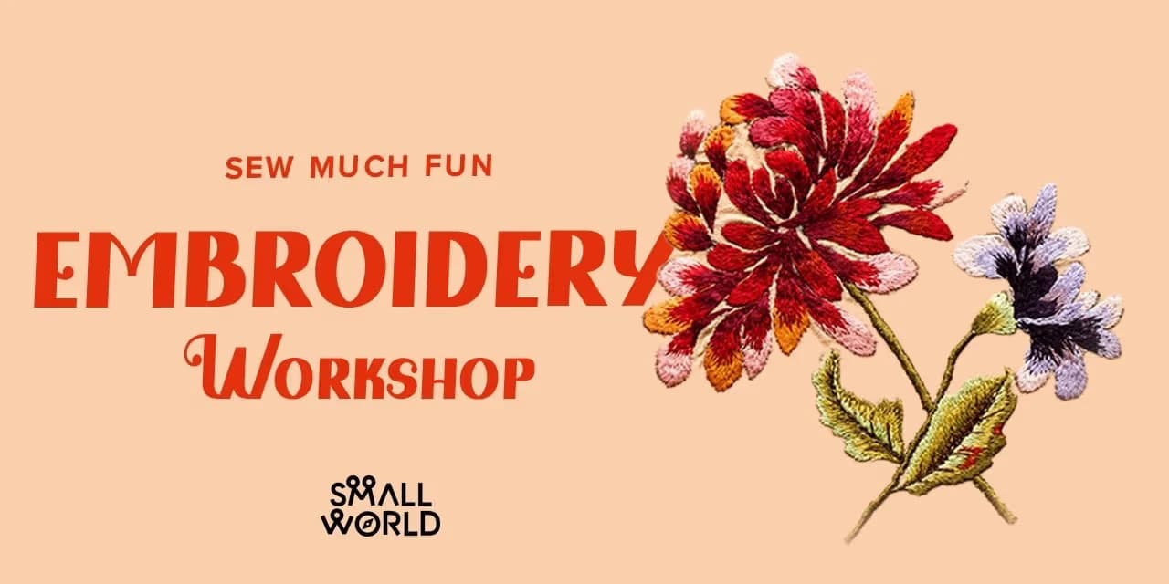 Embroidery Workshop | Slide 1