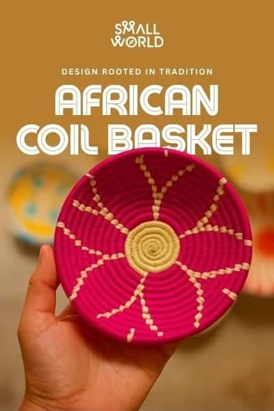 African Coil Basket | Slide 1