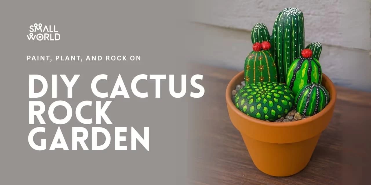 DIY Cactus Rock Workshop | Slide 1