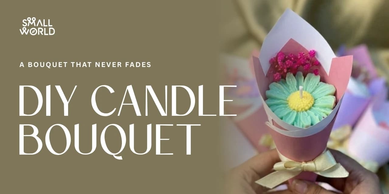 DIY Candle Bouquet | Slide 1