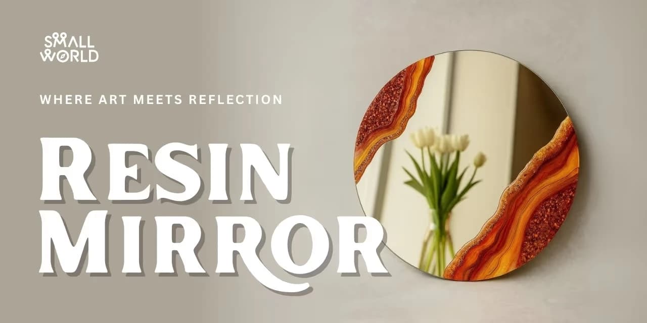 Resin Mirror Art | Slide 1