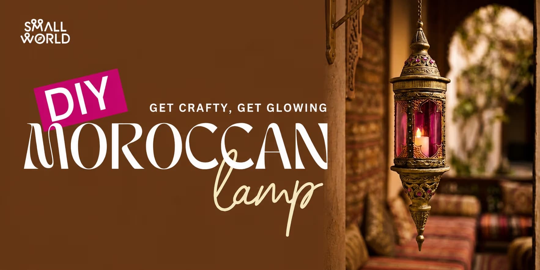 DIY Moroccan Lamp | Slide 1